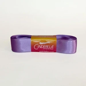 Fita De Cetim 22mm 10m. Lilas Escuro