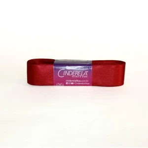 Fita De Cetim 22mm 10m. Vermelho