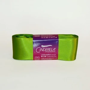Fita De Cetim 38mm 10m. Verde Folha