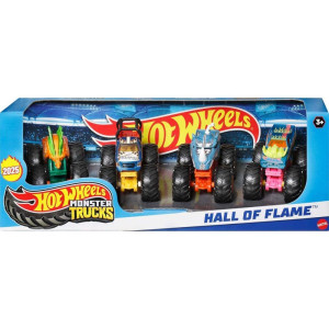Hot Wheels Monster Trucks Scale Trucks 1:64 4-pack-127082-66024