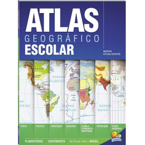 Livro Atlas Geografico Escolar 68pag