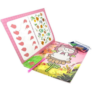 Livro Com Adesivos Diamantes Mundo Encantado-127068-43209
