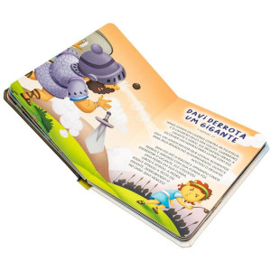 Livro Infantil Ilustrado Biblia Dos Pequeninos-127078-35310