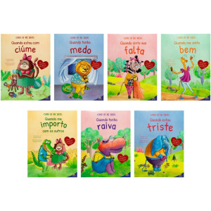 Livro Infantil Ilustrado Como Me Sinto Ii 20x27 36p 7tit