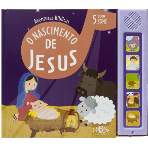 Livro Sonoro Nascimendo De Jesus 22x19,5 6p