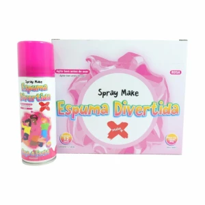 Espuminha 150ml Espuma Divertida Rosa