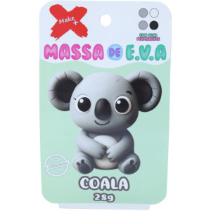 Massa De Eva Criativa Coala C/04 Cores 28g