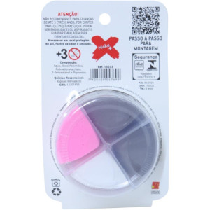 Massa De Eva Criativa Elefante C/04 Cores 28g-126638-33302