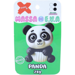 Massa De Eva Criativa Panda C/04 Cores 28g