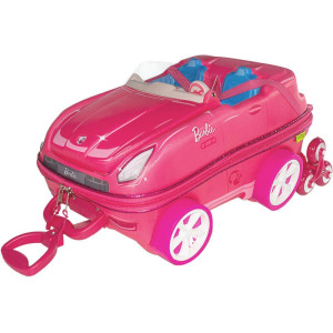 Mochila Infantil Com Rodinha Barbie Conversivel