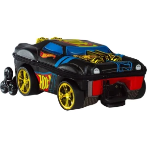 Mochila Infantil Com Rodinha Hotwheels Night Shifter Preto C/motor Dourado
