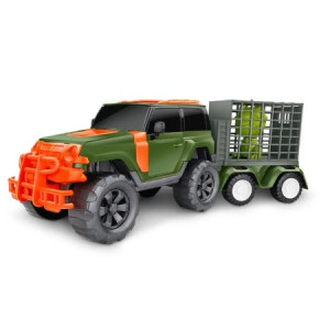 Veículo Dino Force Rodas Livres 17 Cm - Caixa Litografada