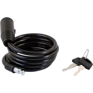 Acessorio Para Bicicleta Cadeado Preto 120cmx06mm