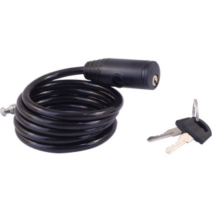 Acessorio Para Bicicleta Cadeado Preto 120cmx06mm-125369-48317