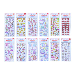 Adesivos Decorados 10x24cm. Girls Cartela Sortida