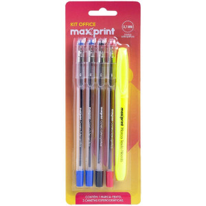 Kit Escolar Office C/5 Itens