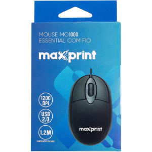 Mouse Optico Usb 1200dpi Essential Mo1000-127502-41147