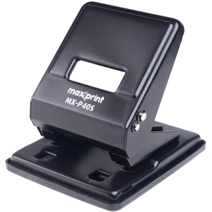 Perfurador De Papel Mx-p40s 2 Furos P/40fls Preto