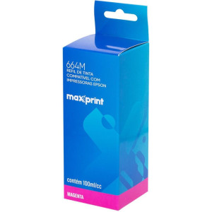 Refil De Tinta Epson Comp. 664m Magenta 100ml-127514-42050