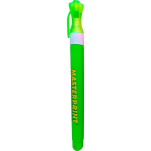 Caneta Marca Texto Mp 614 Neon Slim Verde