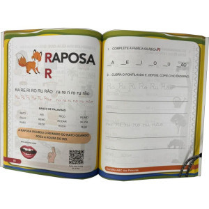 Livro Cartilha Abc Das Palavras 21x27 198p-127093-85409
