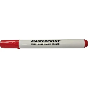 Pincel Quadro Branco Mp 617 Vermelho Slim