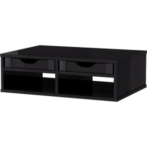 Suporte Para Monitor 2gavetas Impressora Black