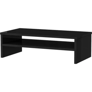 Suporte Para Monitor 2gavetas Standard Mdf Black