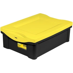 Caixa Plastica Multiuso Preto 13,5l 42,5x30x14,5 Medio