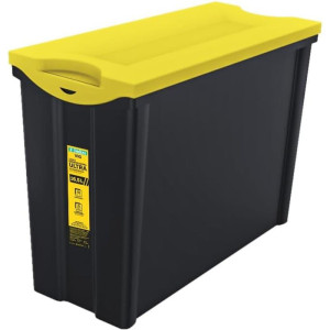 Caixa Plastica Multiuso Preto 16,5l 18,5x42x30,5 Alta-125750-20764