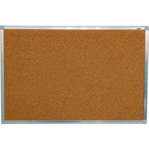 Quadro Aviso Moldura Aluminio Cortica Aparente 100x070cm