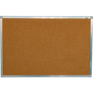 Quadro Aviso Moldura Aluminio Cortica Aparente 100x070cm