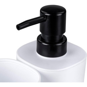 Utensilios Para Banheiro Kit Banho 3 Pecas Branco-125754-25797