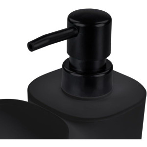 Utensilios Para Banheiro Kit Banho 3pecas Preto-125753-43071