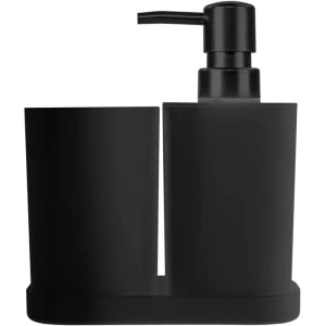 Utensilios Para Banheiro Kit Banho 3pecas Preto
