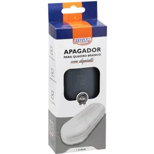 Apagador Quadro Branco Com Deposito Para Pincel