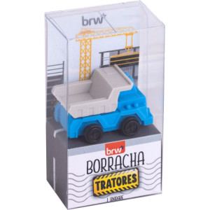 Borracha Decorada Tratores 4 Modelos Sortidos