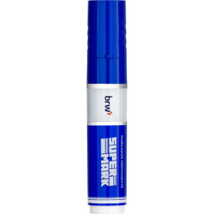 Pincel Marcador Permanente Supermark Azul