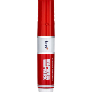 Pincel Marcador Permanente Supermark Vermelho