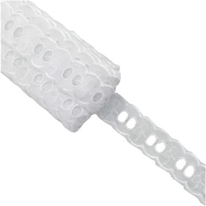 Aviamento Passafita 13.7m. 25mm Branco
