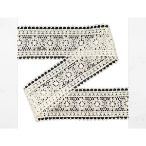 Aviamento Renda Guipir 13.7m. 55mm Branco