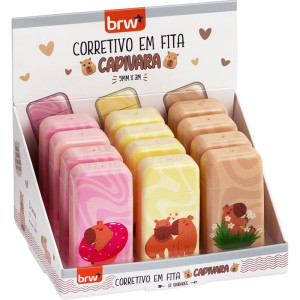 Corretivo Em Fita Capivara 5mmx3m 3 Cores (s)