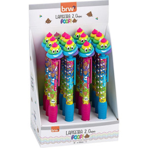 Lapiseira 2.0mm Divert Poop Plastica 2 Cores-128050-99220
