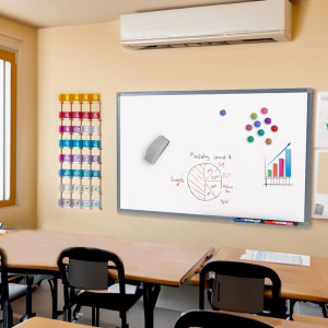 Quadro Aviso Magnetico 150x120cm Aluminio Offfice-127112-54244