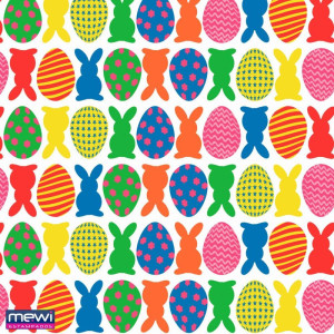 Tnt Estampado 1,40m 40g Pascoa Animada-126136-39478