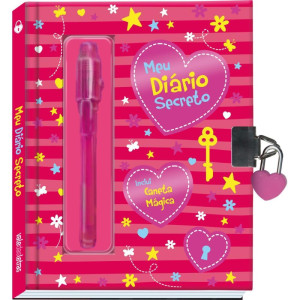 Diario Meu Diario Secreto Rosa