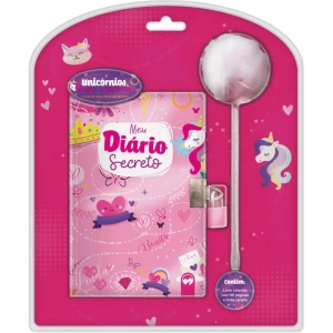 Diario Unicornio C/pom Pom
