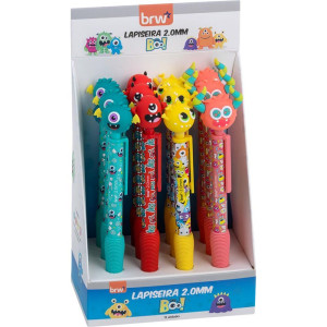 Lapiseira 2.0mm Divert Boo Plastica 4 Modelos