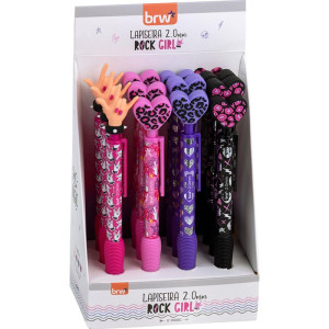 Lapiseira 2.0mm Divert Rock Girl Plastica 4mod