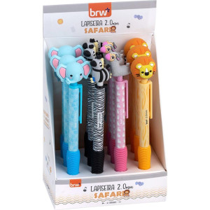 Lapiseira 2.0mm Divert Safari Plastica 4 Modelos